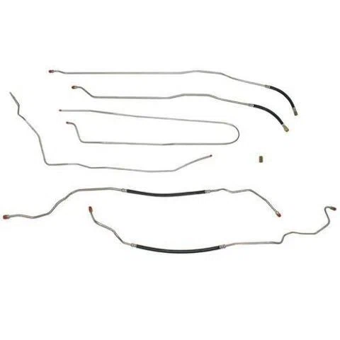 1990-1991 Chevrolet Blazer Fuel Line Kit Stainless Steel TGL9104SS